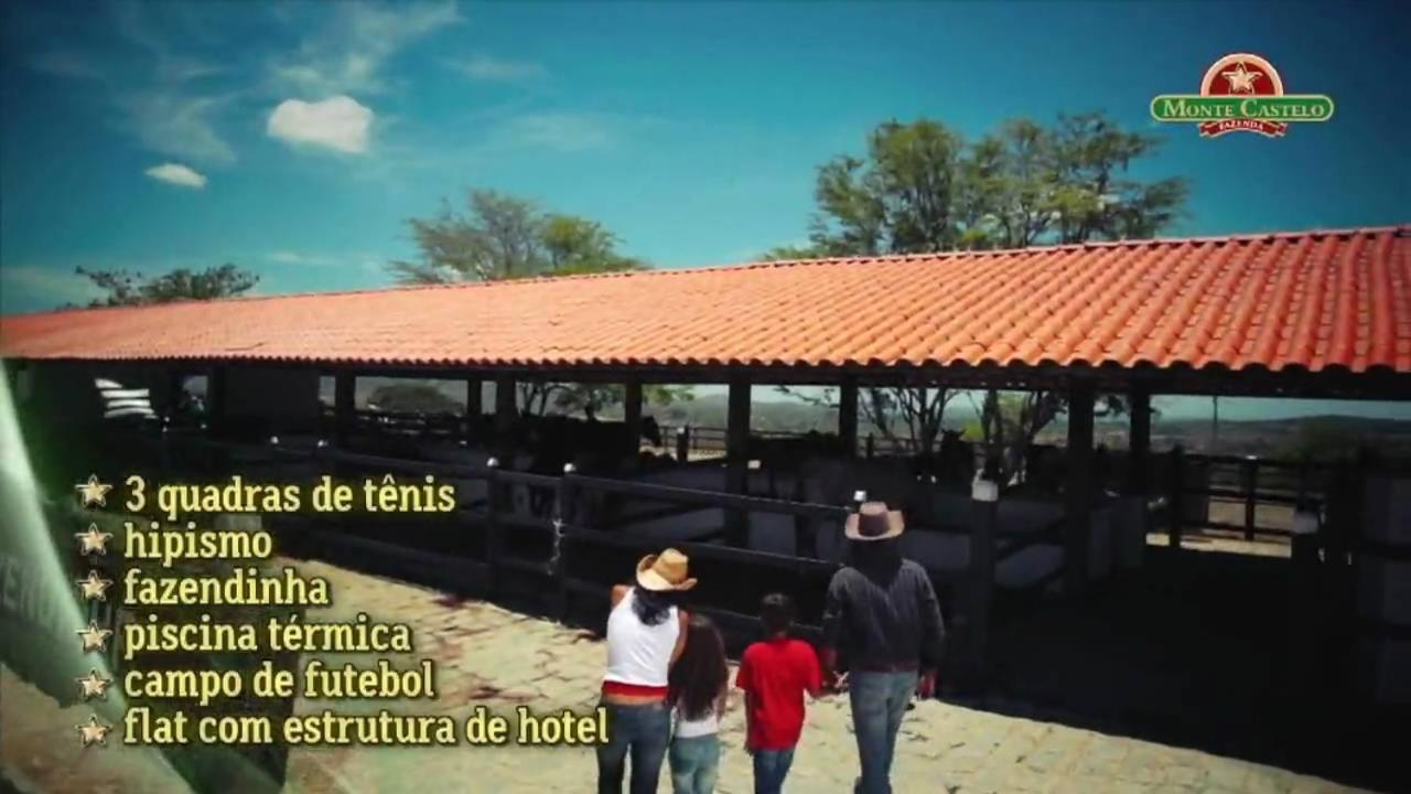Flat Grande Em Hotel Fazenda Monte Castelo - Gravata - Saire 외부 사진